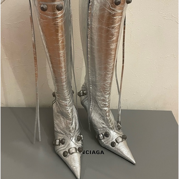 Balenciaga Shoes - Balenciaga
Women's Cagole High Heel Boots 8.5